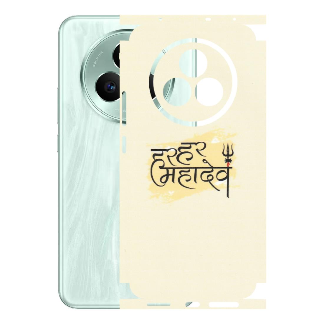 Realme Phone Skins (All Models) - Har Har Mahadev - Matte Finish (M-10) Realme P3 Pro