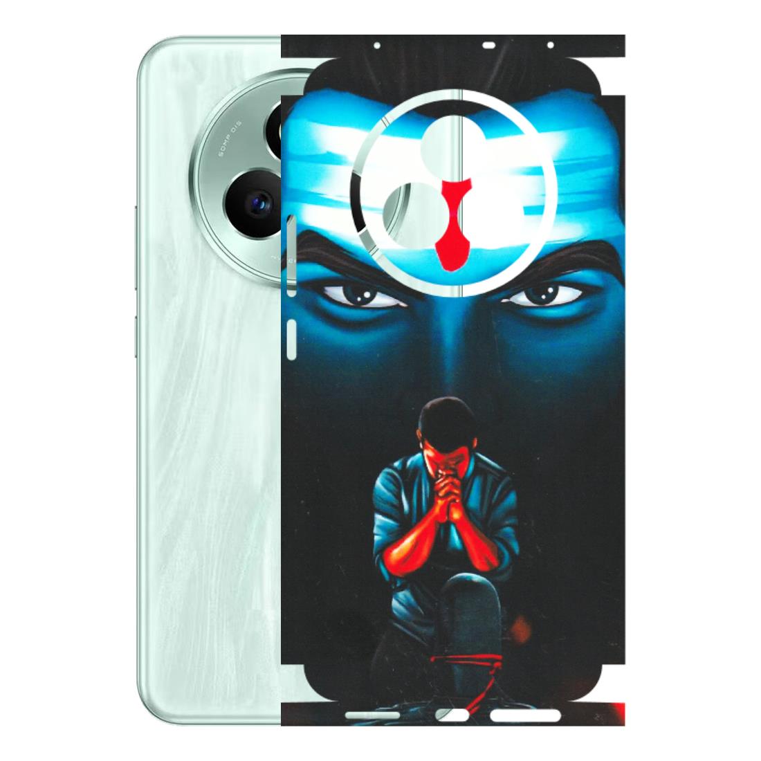 Realme Phone Skins (All Models) - Mahakal Bhakt - Matte Finish (M-112) Realme P3 Pro