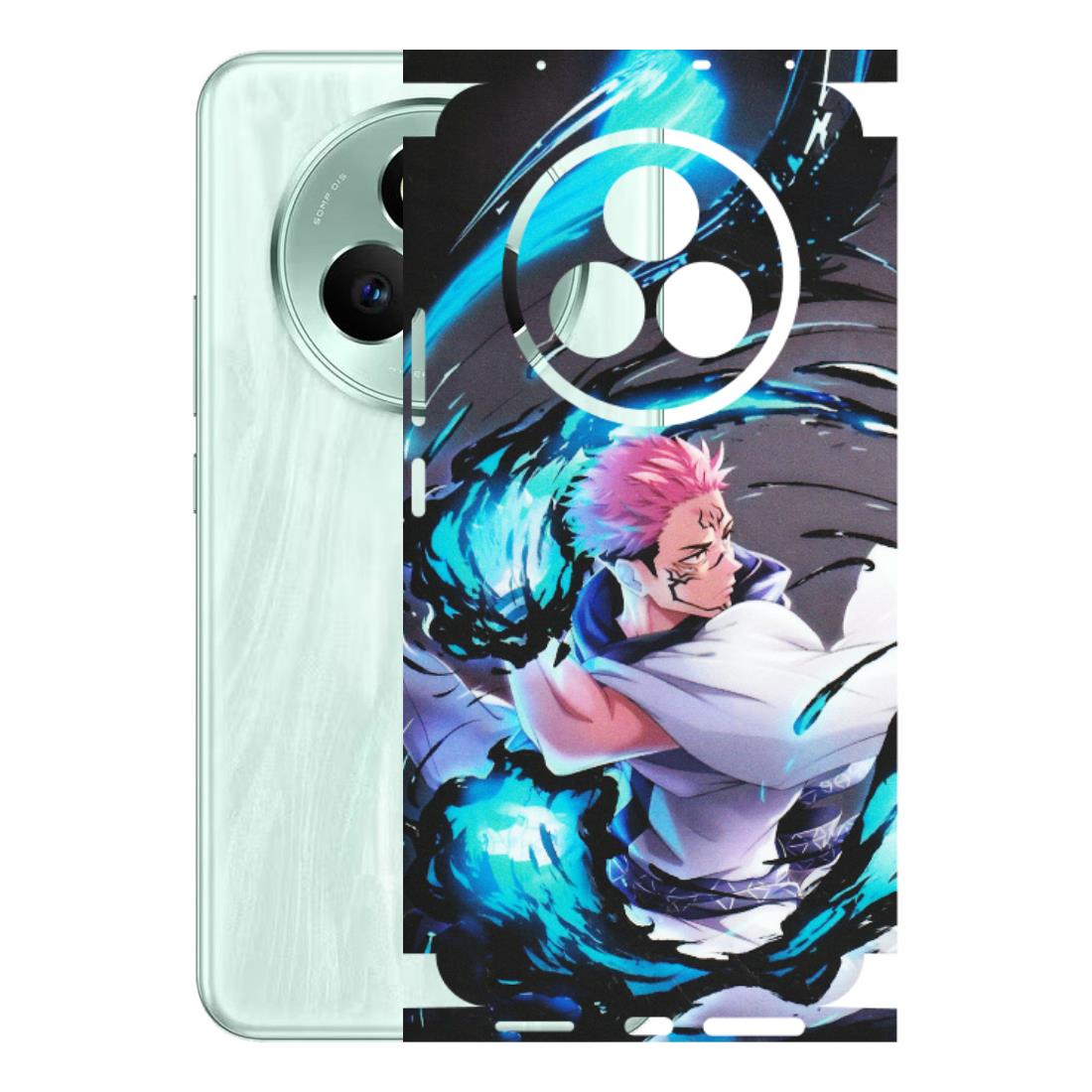 Realme Phone Skins (All Models) - New Jujutsu Kaisen Grey Blue Anime - Matte Finish (M-127) Realme P3 Pro