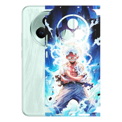 Realme Phone Skins (All Models) - Blue Thunder Luffy Anime - Matte Finish (M-132) Realme P3 Pro