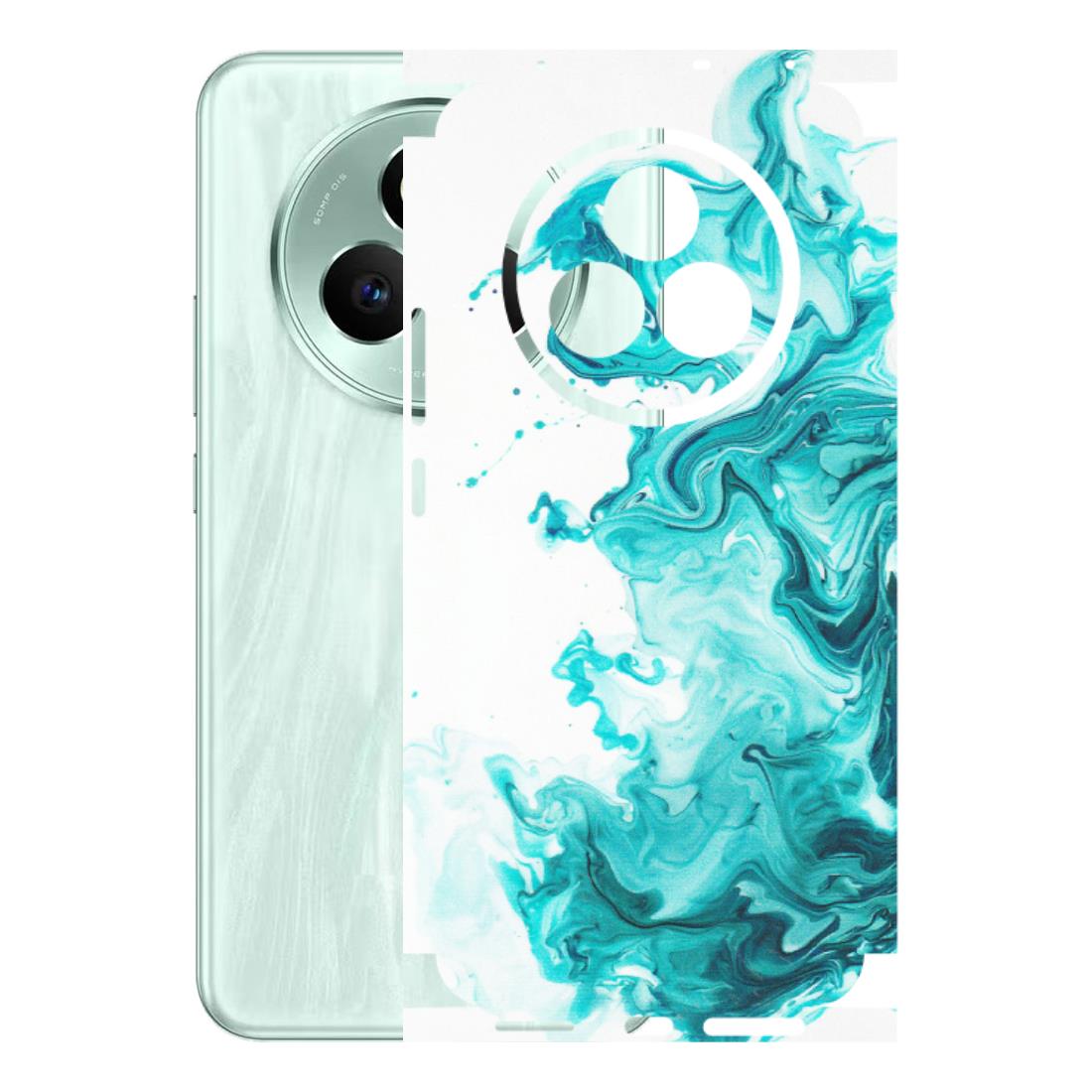 Realme Phone Skins (All Models) - Sky Blue Abstract Colour - Matte Finish (M-146) Realme P3 Pro