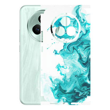 Realme Phone Skins (All Models) - Sky Blue Abstract Colour - Matte Finish (M-146) Realme P3 Pro