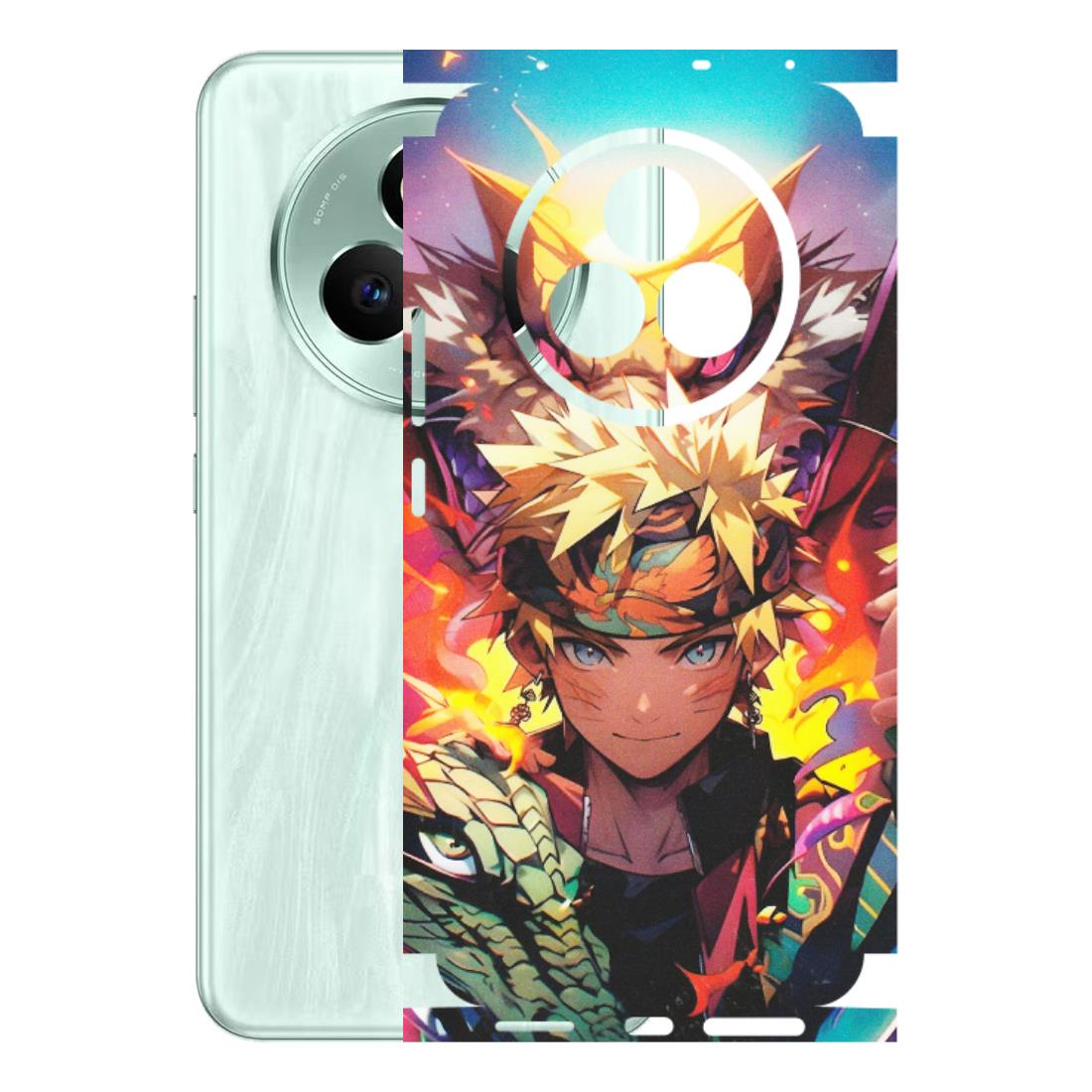 Realme Phone Skins (All Models) - Angry Naruto Anime - Matte Finish (M-148) Realme P3 Pro