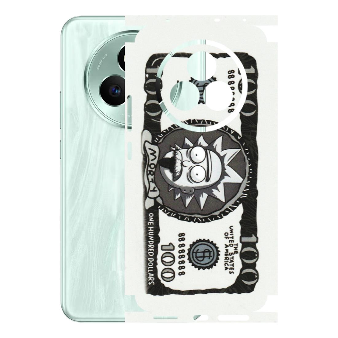 Realme Phone Skins (All Models) - Rick And Morty Hundred Dollar Anime - Matte Finish (M-161) Realme P3 Pro