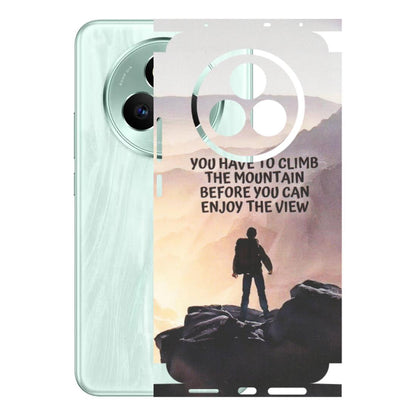 Realme Phone Skins (All Models) - Motivational Hiking Mountain - Matte Finish (M-28) Realme P3 Pro