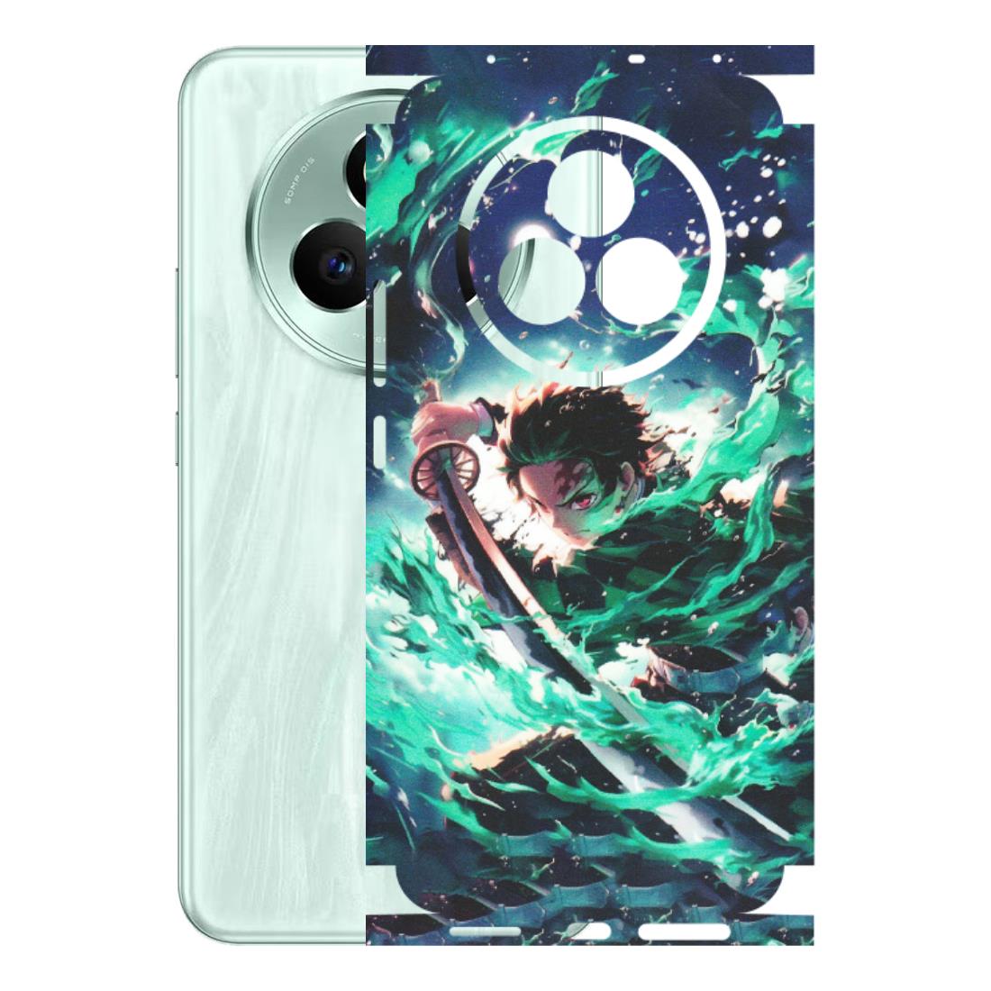 Realme Phone Skins (All Models) - Sword Fighter Anime - Matte Finish (M-29) Realme P3 Pro