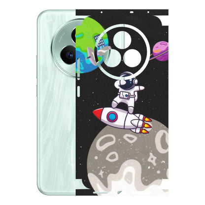 Realme Phone Skins (All Models) - Astronaut Vibing Toon Running - Matte Finish (M-39) Realme P3 Pro
