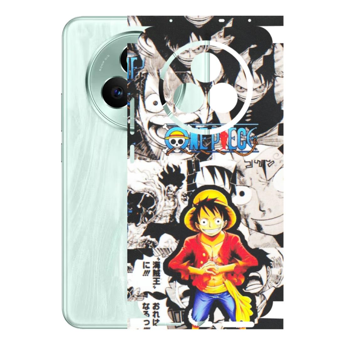 Realme Phone Skins (All Models) - One Piece B&W - Matte Finish (M-63) Realme P3 Pro
