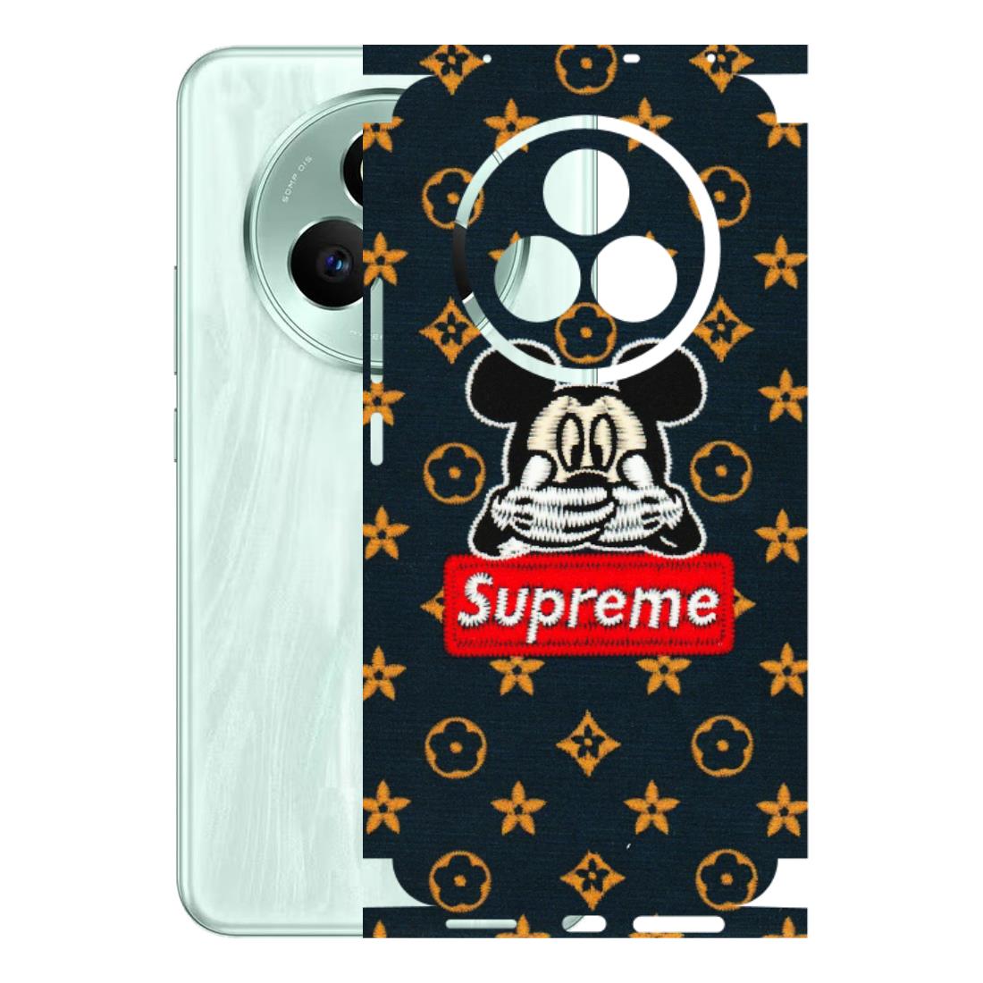Realme Phone Skins (All Models) - Mickey Supreme - Matte Finish (M-83) Realme P3 Pro