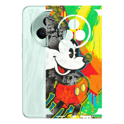 Realme Phone Skins (All Models) - Multiple Mickey With Colourful Texture - Matte Finish (M-84) Realme P3 Pro