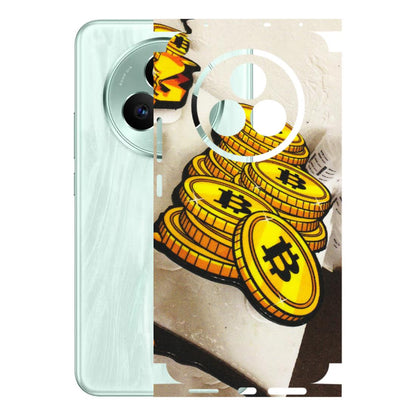 Realme Phone Skins (All Models) - Billionaire Bitcoin Collection - Matte Finish (M-92) Realme P3 Pro
