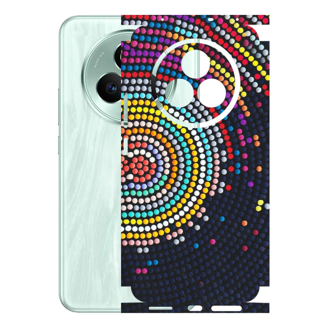 Realme Phone Skins (All Models) - Rainbow Dot Mandala - Matte Finish (M-97) Realme P3 Pro