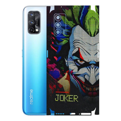 Realme Phone Skins (All Models) - Joker Dot Matrix - 3D Embossed Finish (L-08) Realme X7 5G