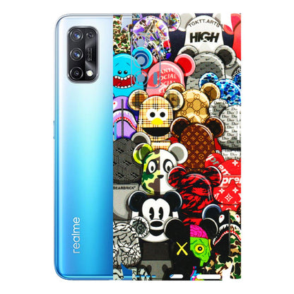 Realme Phone Skins (All Models) - More Mickey Mouses - 3D Embossed Finish (L-118) Realme X7 5G