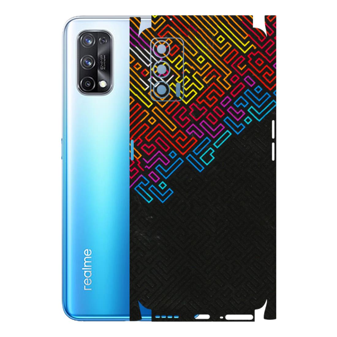 Realme Phone Skins (All Models) - Dotme Pattern Art - 3D Embossed Finish (L-121) Realme X7 5G