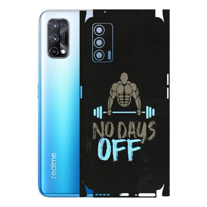 Realme Phone Skins (All Models) - Gym Lover - 3D Embossed Finish (L-127) Realme X7 5G