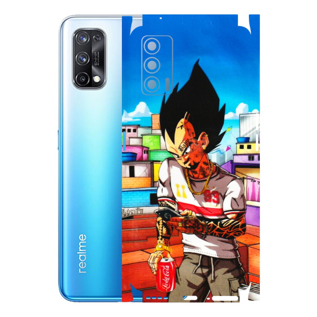 Realme Phone Skins (All Models) - Vegeta - 3D Embossed Finish (L-136) Realme X7 5G