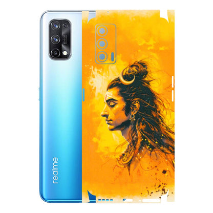 Realme Phone Skins (All Models) - Shiv Shakti - 3D Embossed Finish (L-14) Realme X7 5G