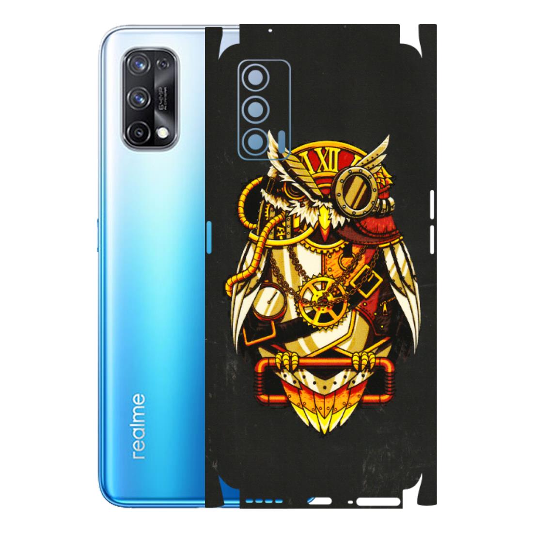 Realme Phone Skins (All Models) - Classy Smart Owl - 3D Embossed Finish (L-144) Realme X7 5G