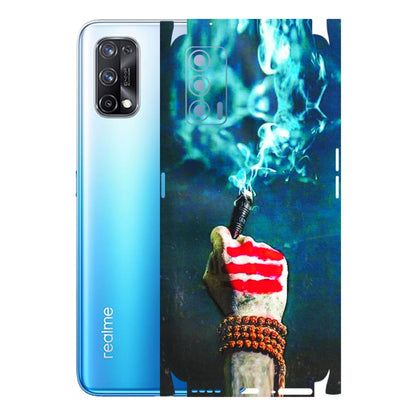 Realme Phone Skins (All Models) - Mahadev Bhakt - 3D Embossed Finish (L-146) Realme X7 5G