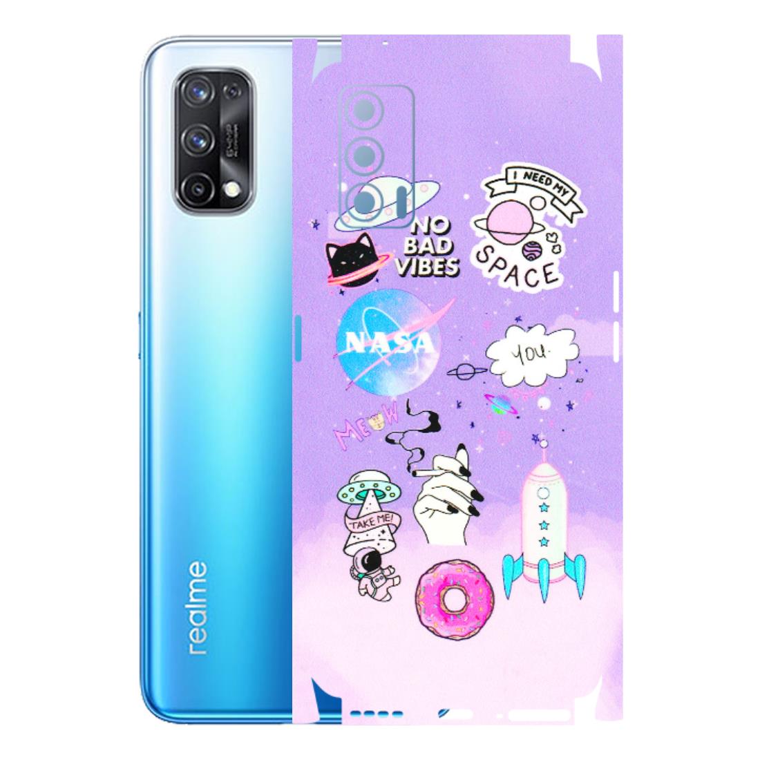 Realme Phone Skins (All Models) - I Need My Nasa   Skin - 3D Embossed Finish (L-149) Realme X7 5G