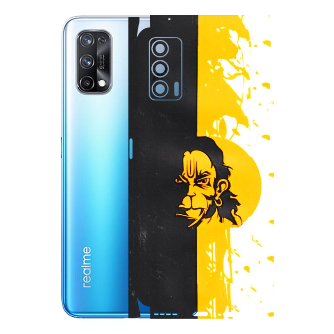 Realme Phone Skins (All Models) - Bajrangbali - 3D Embossed Finish (L-151) Realme X7 5G