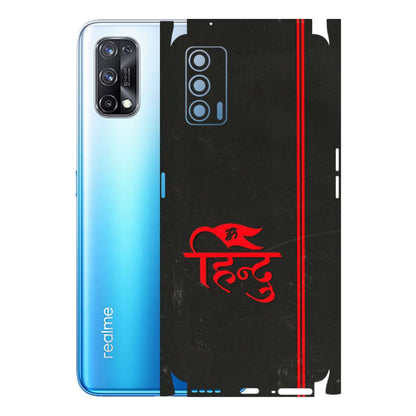 Realme Phone Skins (All Models) - Hindu Black - 3D Embossed Finish (L-153) Realme X7 5G