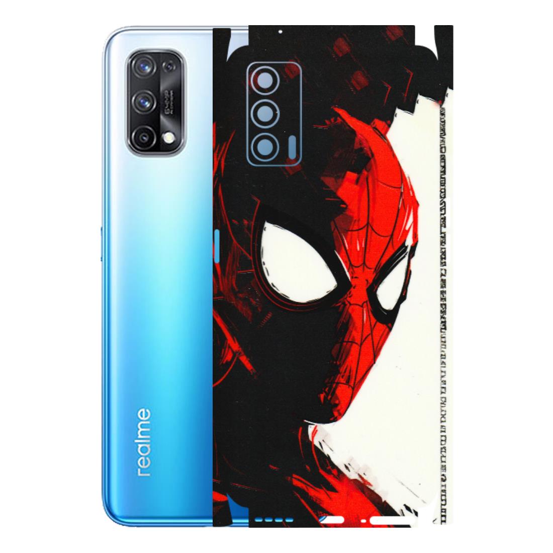 Realme Phone Skins (All Models) - Spiderman Killer Face - 3D Embossed Finish (L-17) Realme X7 5G