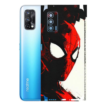 Realme Phone Skins (All Models) - Spiderman Killer Face - 3D Embossed Finish (L-17) Realme X7 5G