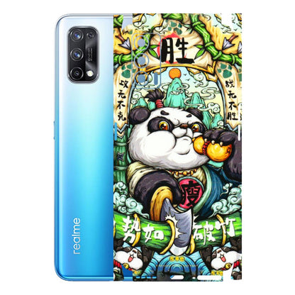 Realme Phone Skins (All Models) - Royal Rich Panda - 3D Embossed Finish (L-170) Realme X7 5G