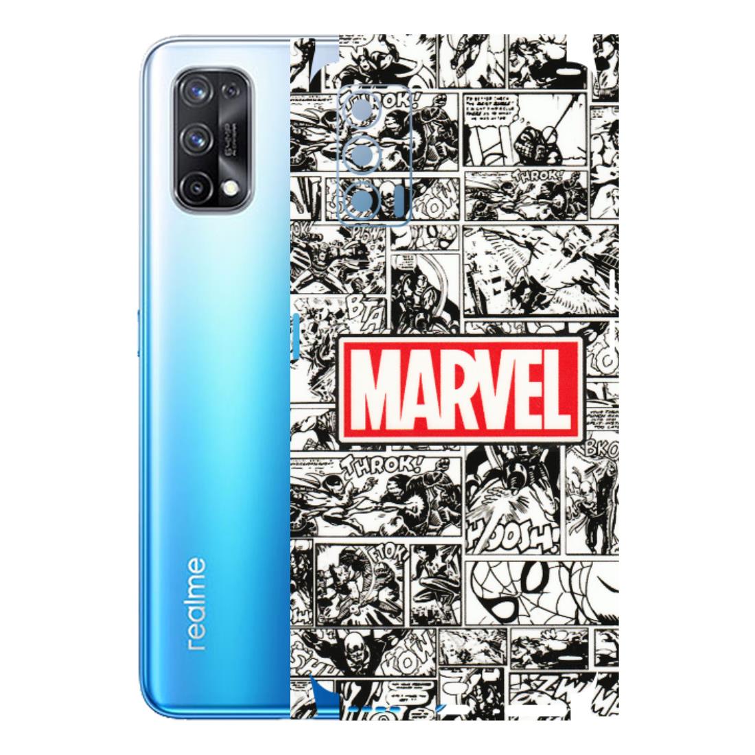 Realme Phone Skins (All Models) - Marvel Comic - 3D Embossed Finish (L-171) Realme X7 5G