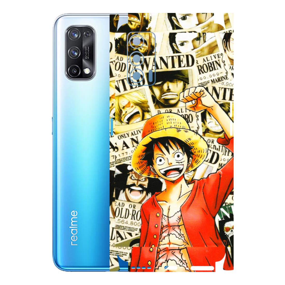 Realme Phone Skins (All Models) - Luffy Anime - 3D Embossed Finish (L-177) Realme X7 5G