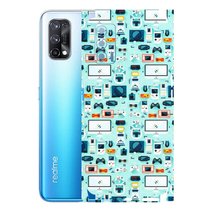 Realme Phone Skins (All Models) - Gadgets Doodle - 3D Embossed Finish (L-184) Realme X7 5G