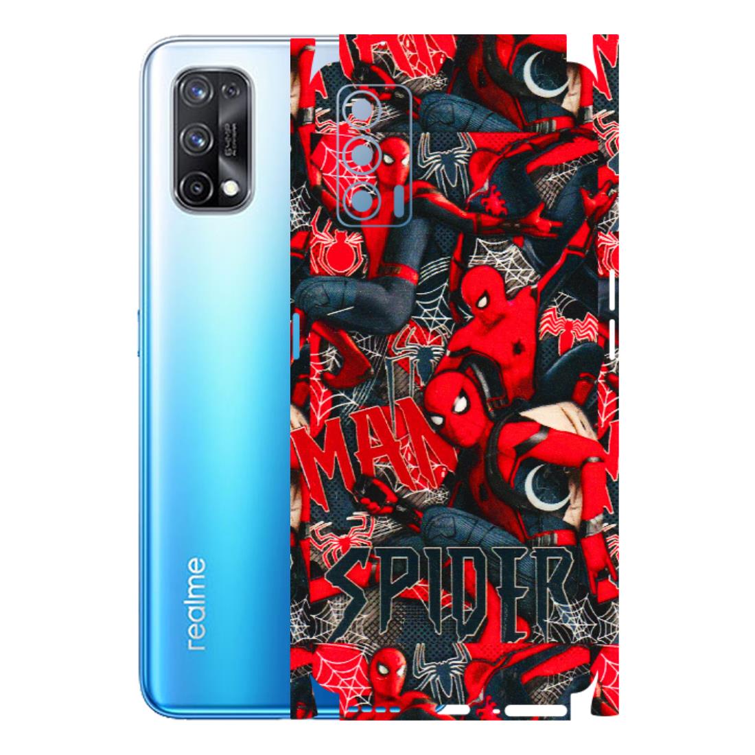 Realme Phone Skins (All Models) - SpiderMan Cool - 3D Embossed Finish (L-188) Realme X7 5G