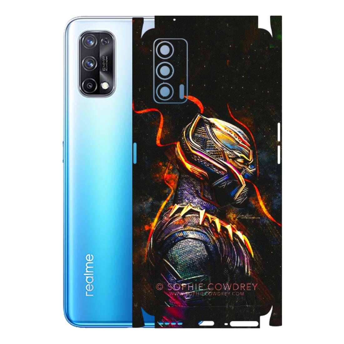 Realme Phone Skins (All Models) - Black Panther - 3D Embossed Finish (L-190) Realme X7 5G