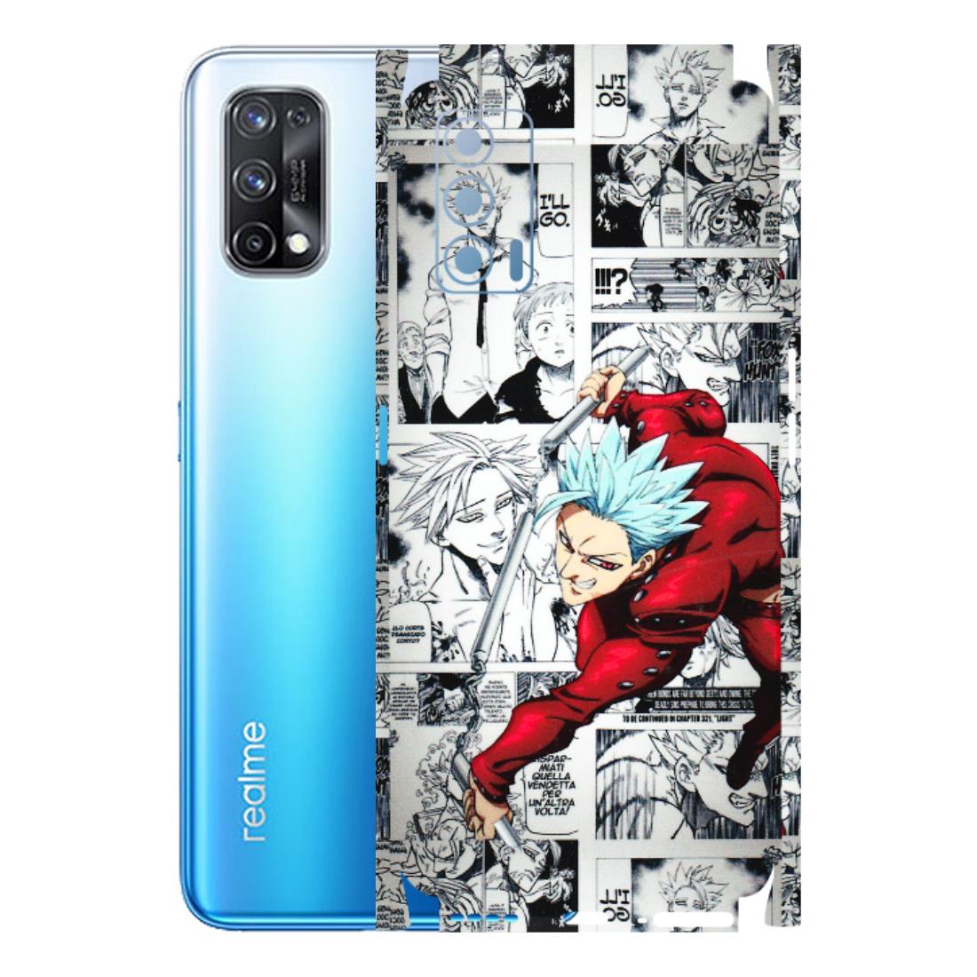 Realme Phone Skins (All Models) - Anime Comic - 3D Embossed Finish (L-192) Realme X7 5G