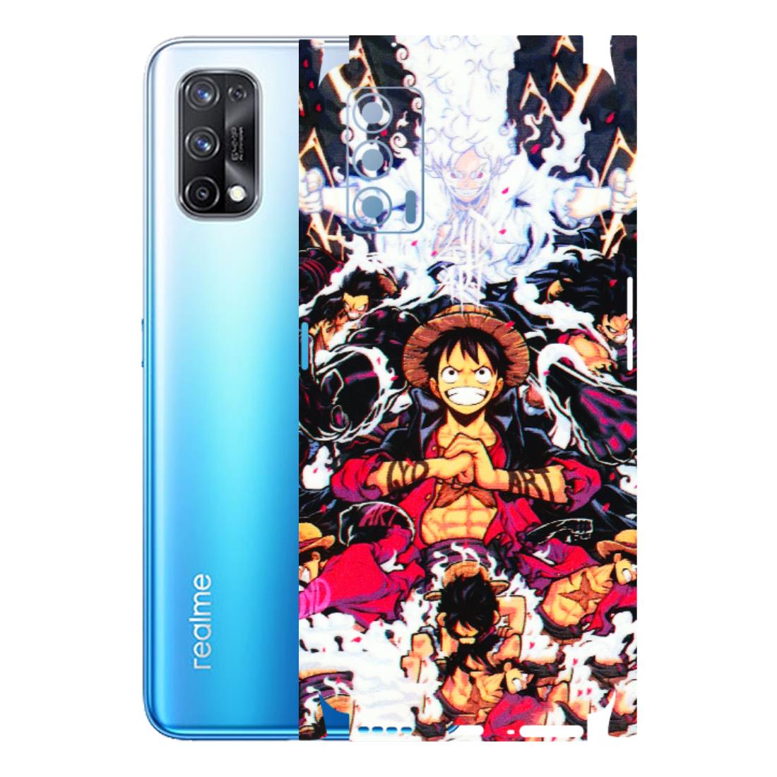 Realme Phone Skins (All Models) - Luffy Anime Character - 3D Embossed Finish (L-203) Realme X7 5G