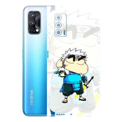 Realme Phone Skins (All Models) - Angry Young Shinchan - 3D Embossed Finish (L-226) Realme X7 5G