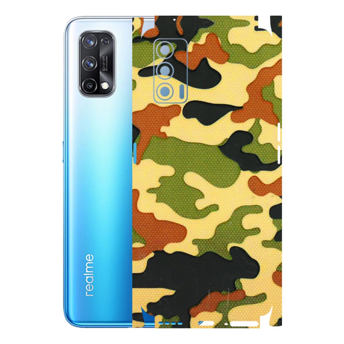 Realme Phone Skins (All Models) - Indian Military - 3D Embossed Finish (L-234) Realme X7 5G