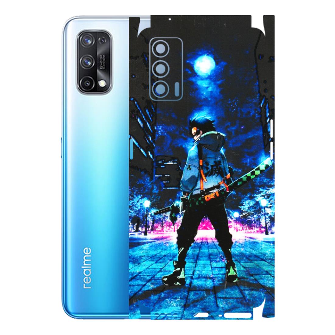 Realme Phone Skins (All Models) - Demon Slayer Sword - 3D Embossed Finish (L-247) Realme X7 5G