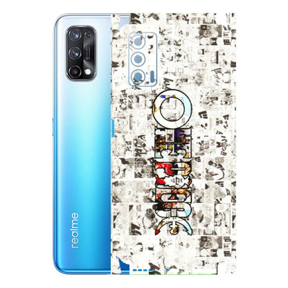 Realme Phone Skins (All Models) - One Piece Manga - 3D Embossed Finish (L-26) Realme X7 5G