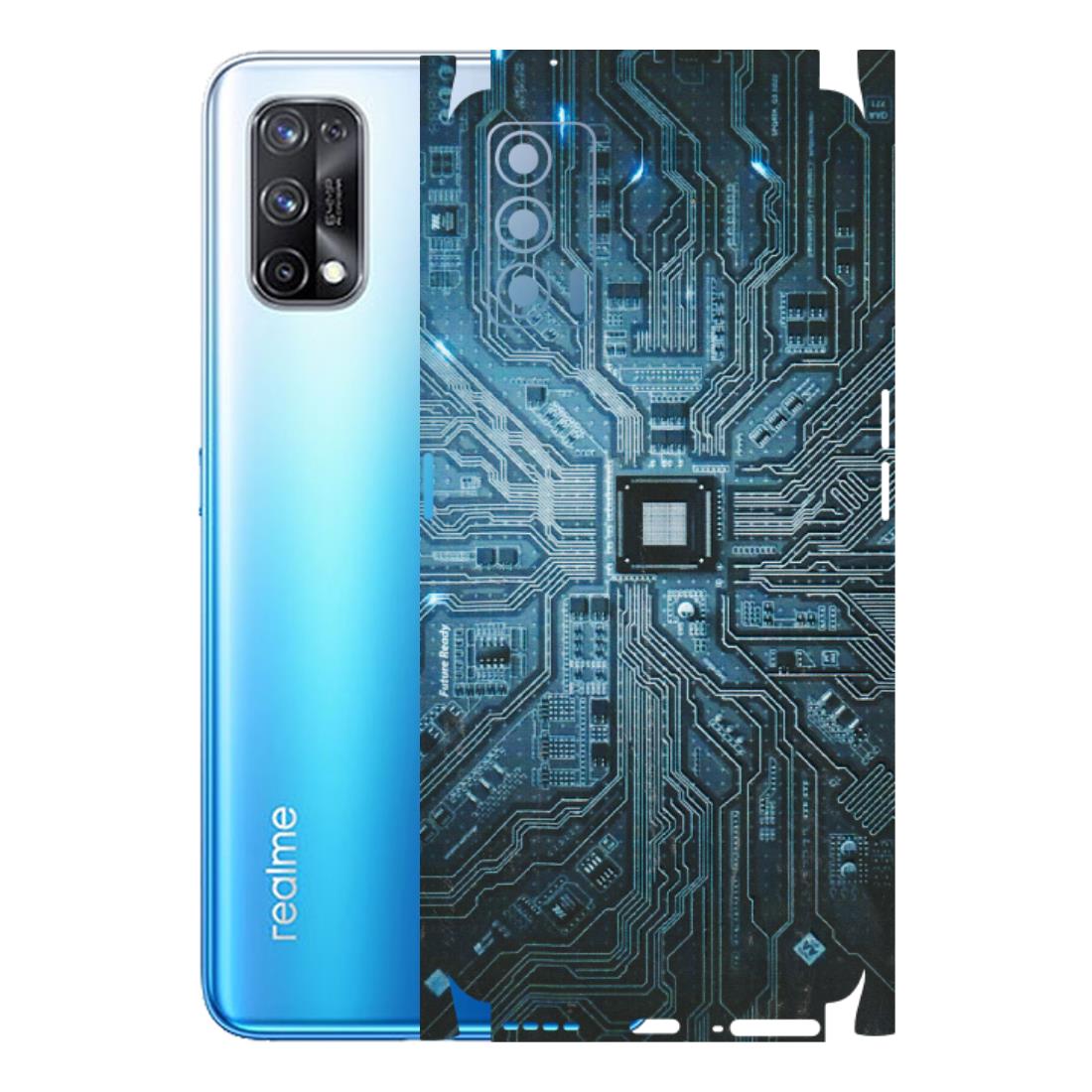 Realme Phone Skins (All Models) - Original Circuit - 3D Embossed Finish (L-267) Realme X7 5G