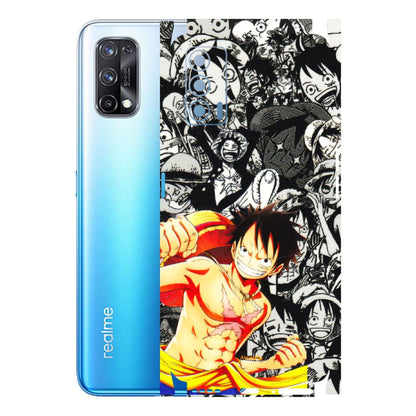 Realme Phone Skins (All Models) - Anime Comics Games Doodles - 3D Embossed Finish (L-27) Realme X7 5G
