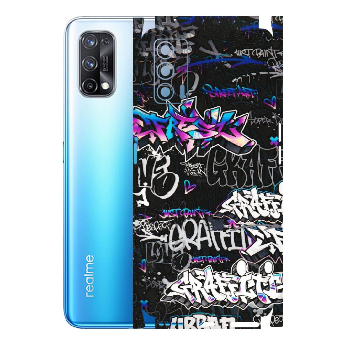 Realme Phone Skins (All Models) - Graffiti Killer - 3D Embossed Finish (L-274) Realme X7 5G