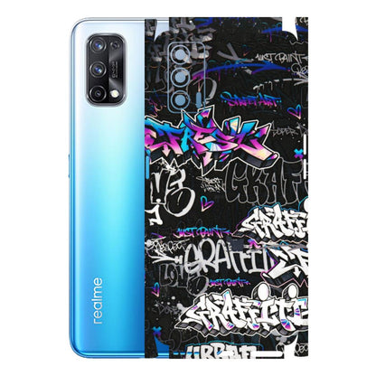 Realme Phone Skins (All Models) - Graffiti Killer - 3D Embossed Finish (L-274) Realme X7 5G