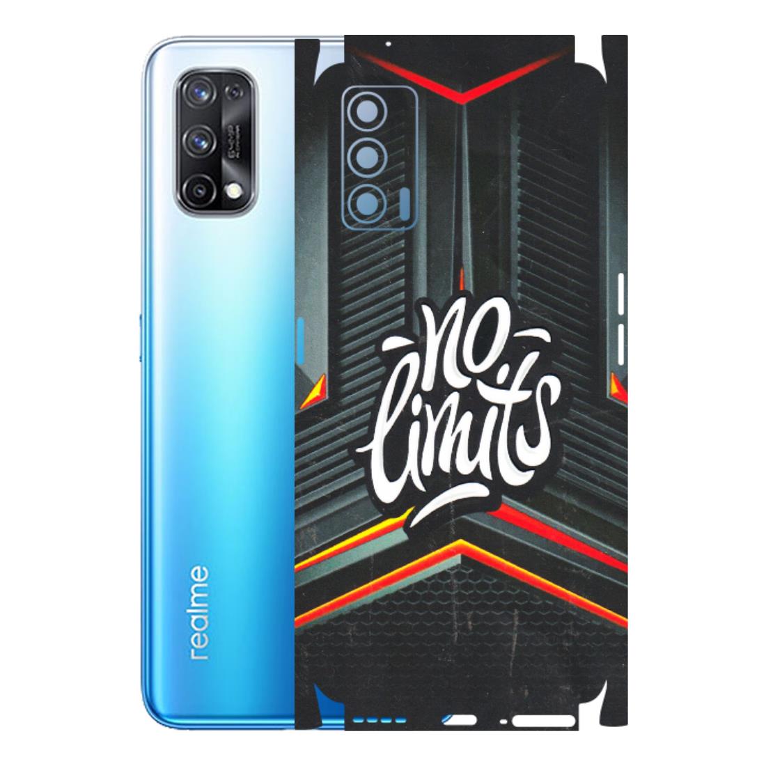 Realme Phone Skins (All Models) - No Limits - 3D Embossed Finish (L-286) Realme X7 5G