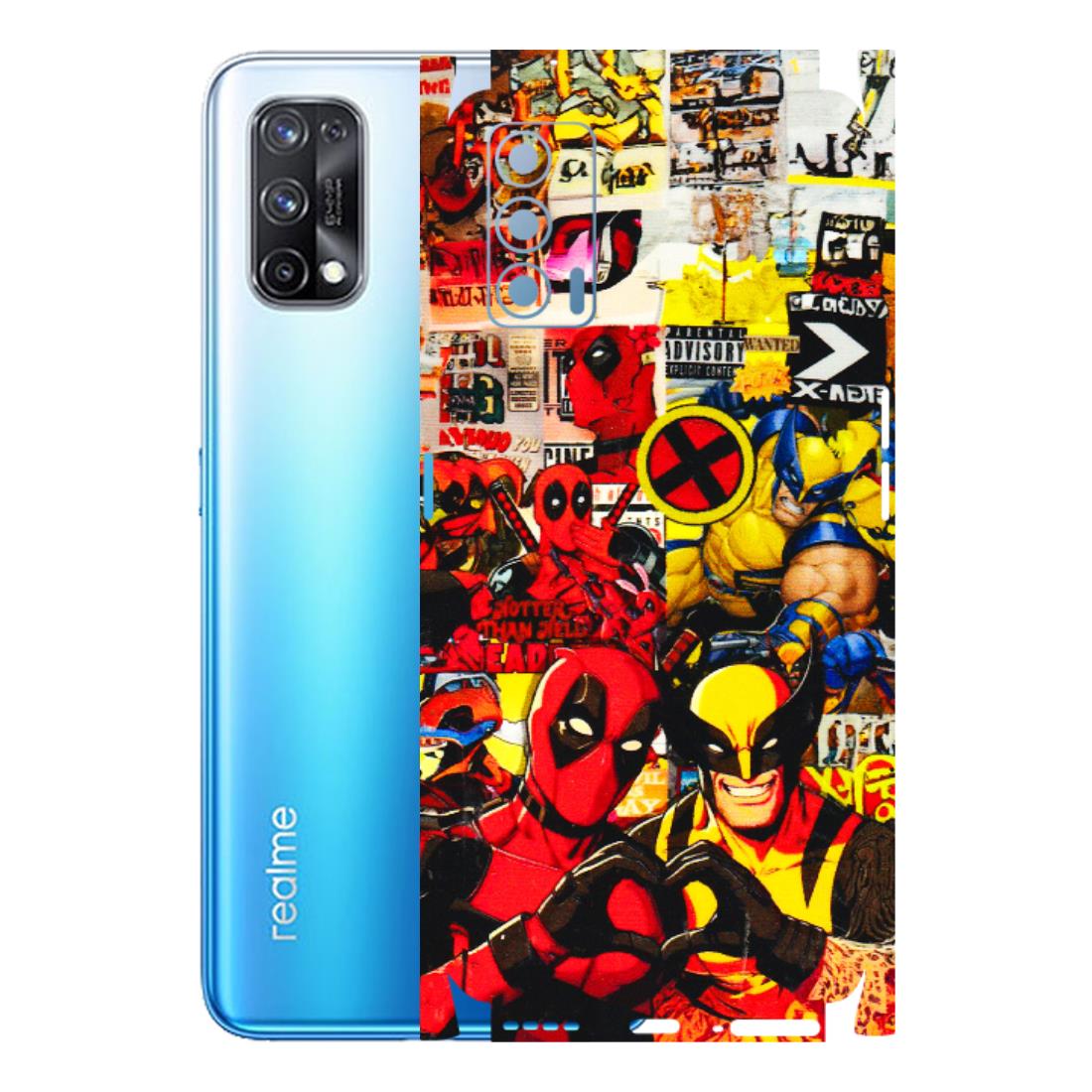 Realme Phone Skins (All Models) - Spidy Wolverine - 3D Embossed Finish (L-310) Realme X7 5G