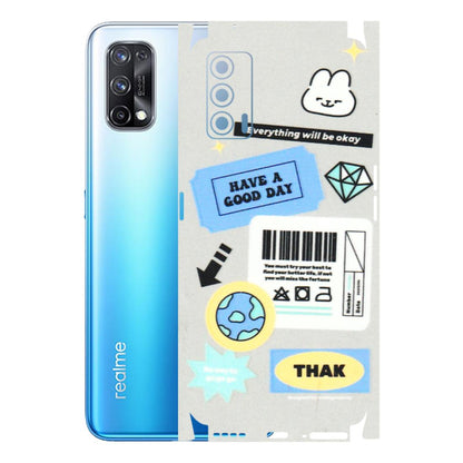 Realme Phone Skins (All Models) - Will Be Okay Design - 3D Embossed Finish (L-316) Realme X7 5G