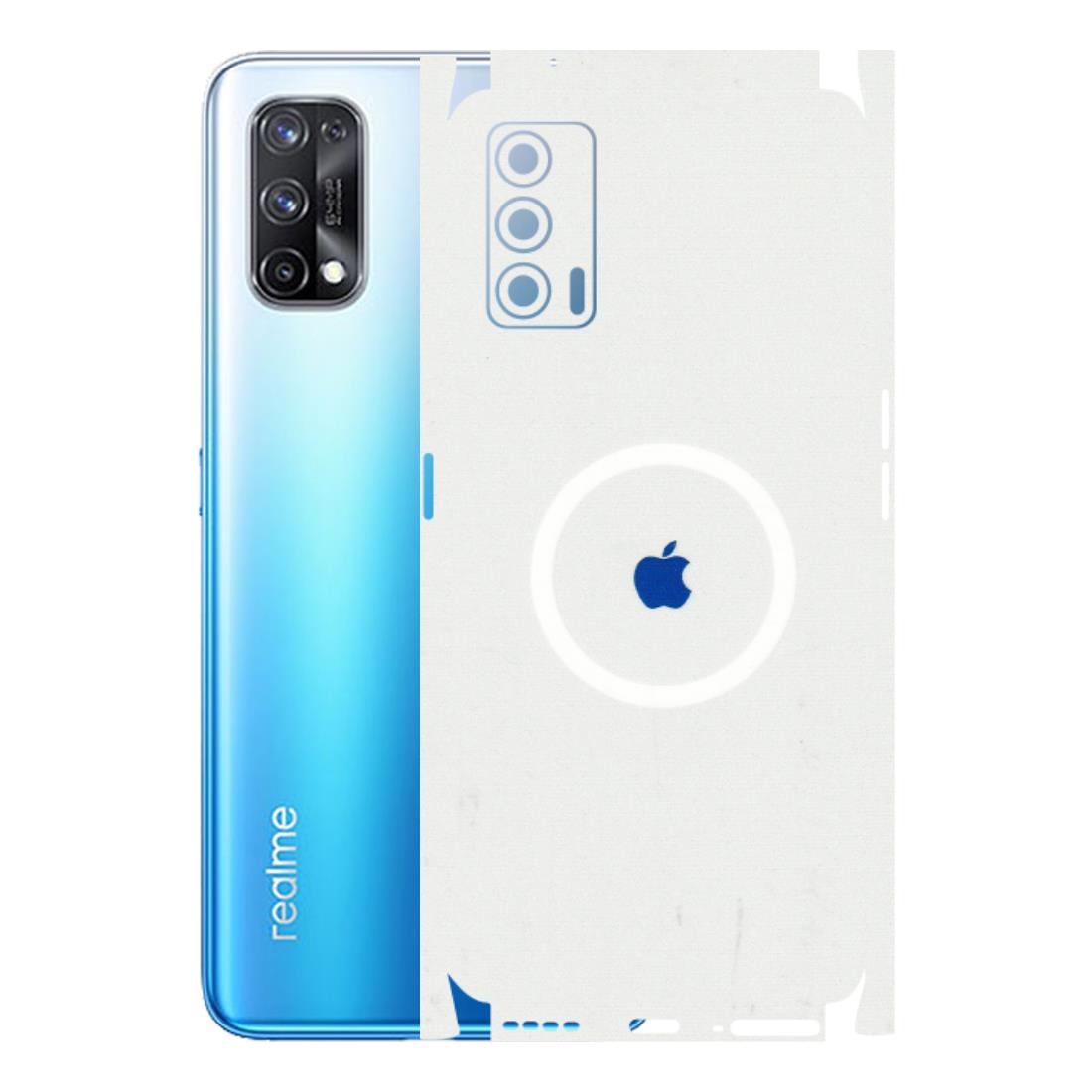 Realme Phone Skins (All Models) - iPhone Magsafe Logo - 3D Embossed Finish (L-320) Realme X7 5G