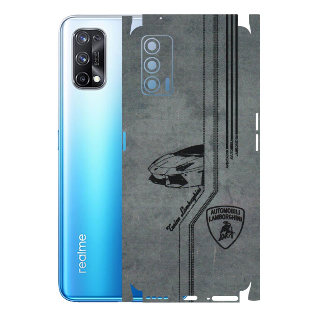 Realme Phone Skins (All Models) - New Lamborgini Aventador - 3D Embossed Finish (L-321) Realme X7 5G